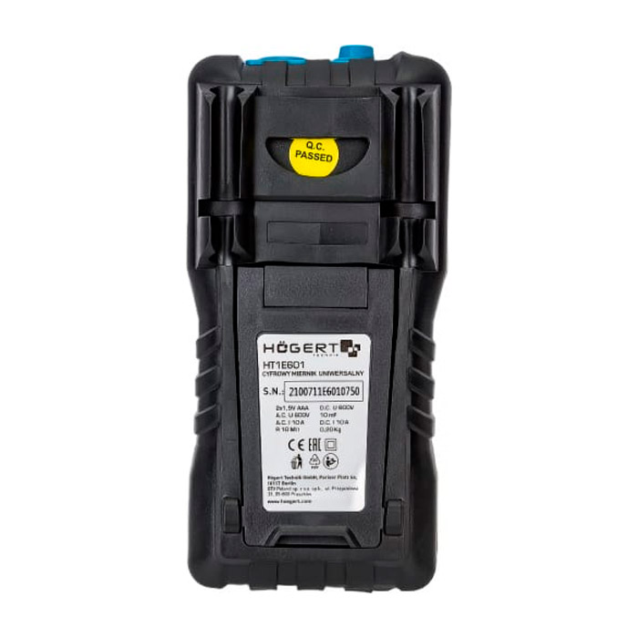 Цифровой мультиметр Hoegert HT1E601