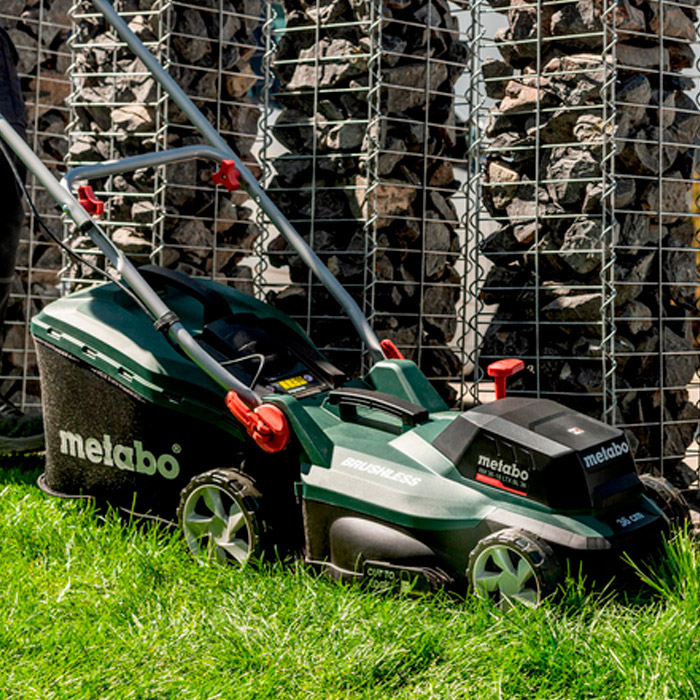 Mașină de tuns iarbă cu acumulator Metabo RM 36-18 LTX BL 36 (601716650)