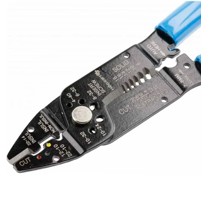 Cleste pentru dezizolarea firelor izolate Hoegert HT1P220