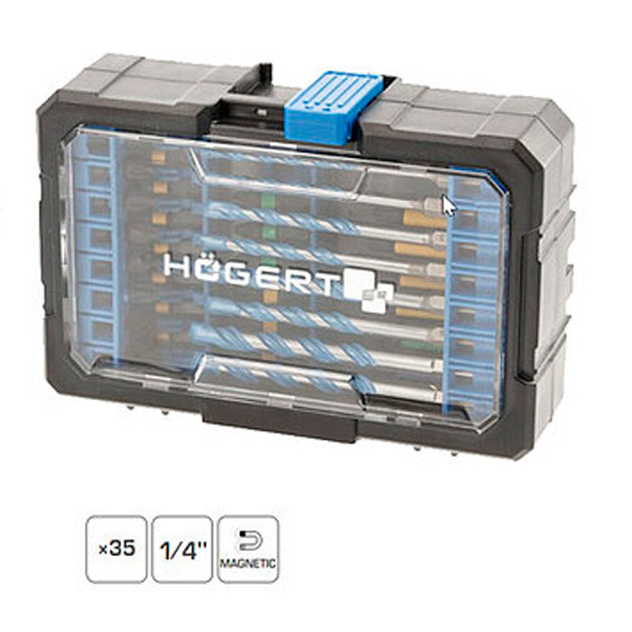 Set de biti cu impact Hoegert (HT1S801)