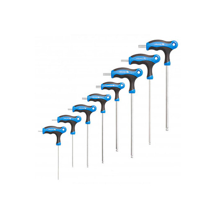 Cumpara  Seturi de chei hexagonale si torx - Set de chei hexagonale cu maner Hoegert HT1W8..