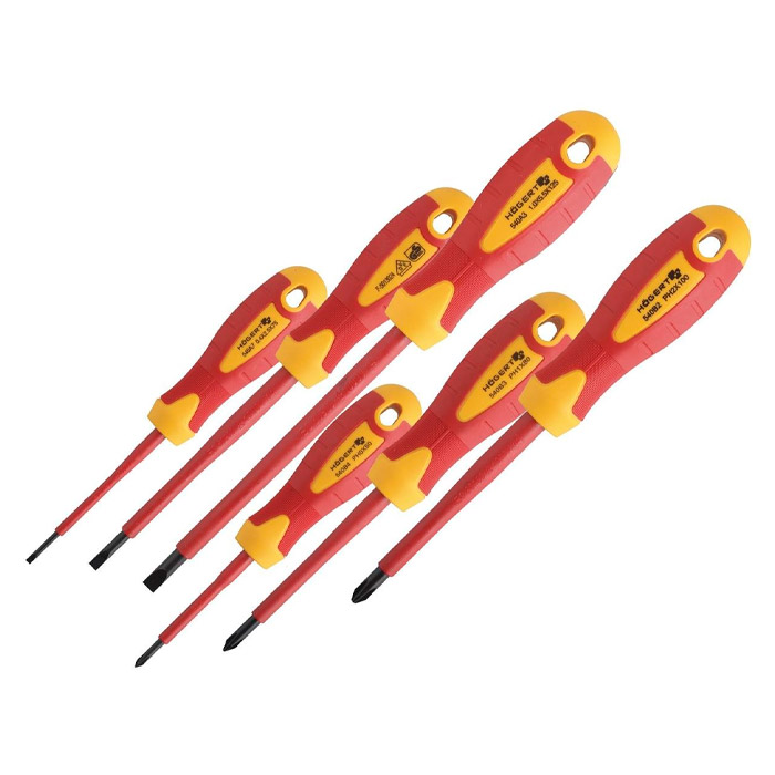 Set de șurubelnițe dielectrice Hoegert HT1S996