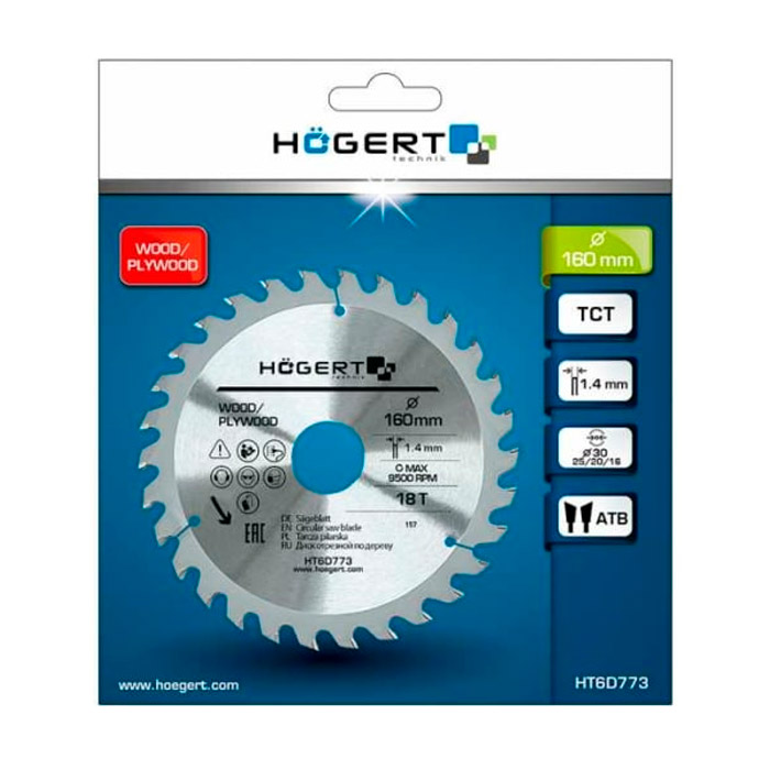 Pânza ferăstrău circular Hoegert HT6D773