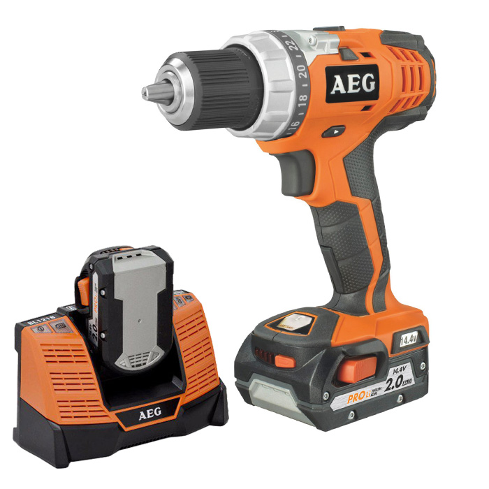 Аккумуляторный шуруповерт AEG BS14C LI-202C