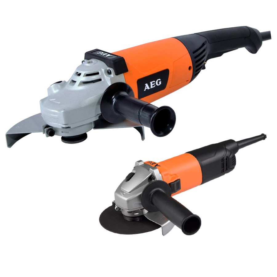 Set de polizoare unghiulare AEG WS 2200-230 / AEG WS 8-125