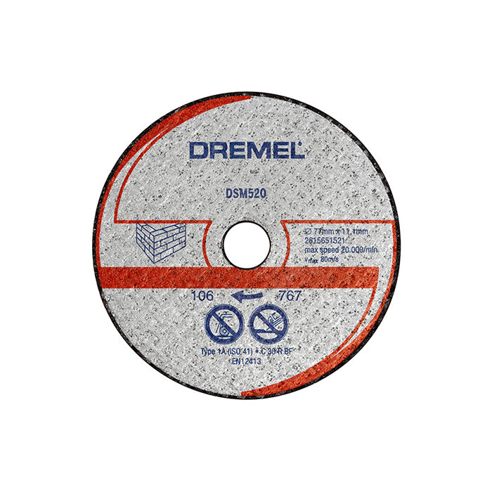 Disc de tăiere/zidărie DREMEL DSM52..