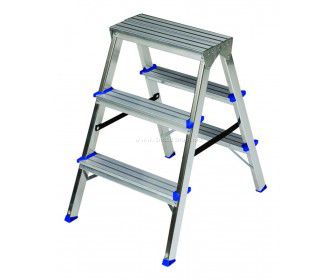 Cumpara  Scărițe cu două fețe din aluminiu - Scară din aluminiu ELKOP DHR403..