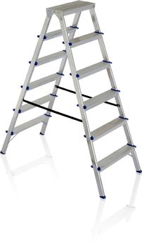 Cumpara  Scărițe cu două fețe din aluminiu - Scară din aluminiu ELKOP DHR406..