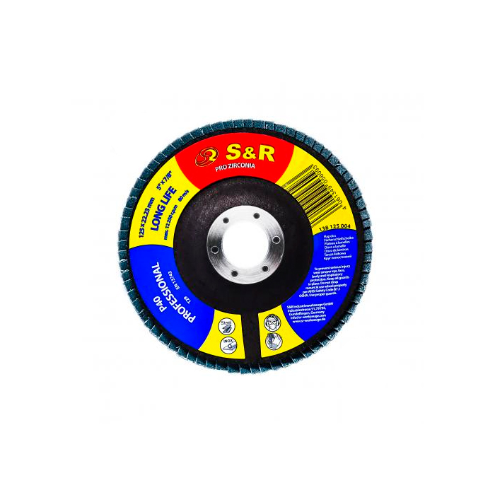 Cumpara  Discuri abrazive - Disc abraziv lamelar S&R Meister  125/P40..