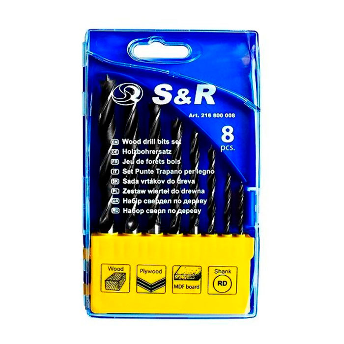 Cumpara  Seturi burghii - Set burghie p/u lemn S&R Meister..