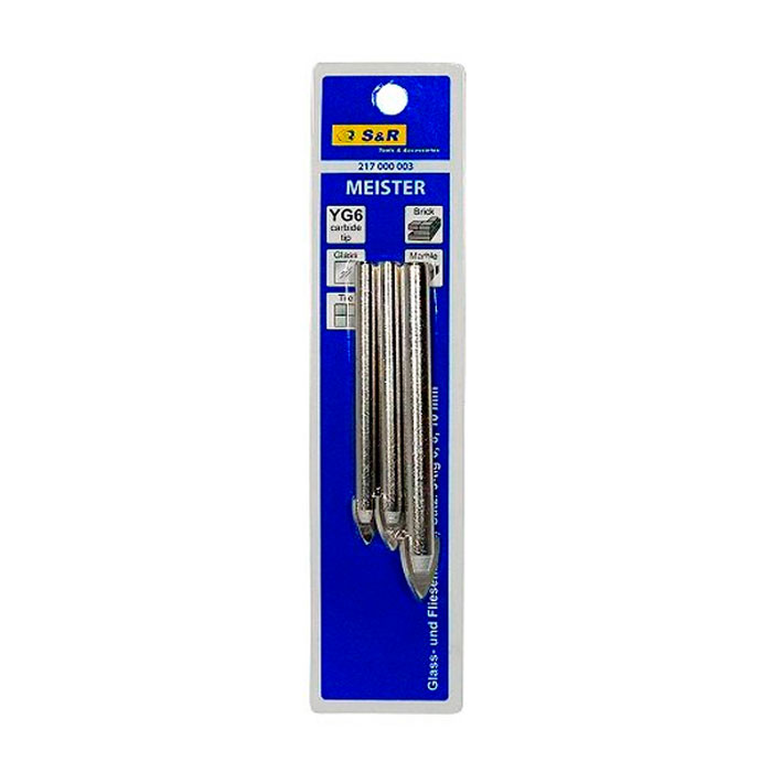 Cumpara  Seturi burghii - Set burghii pentru sticlă și plăci ceramice S..