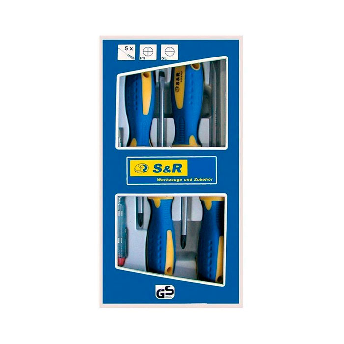 Cumpara  Seturi de șurubelnițe electrice și mecanice - Set de surubelnite S&R S2..