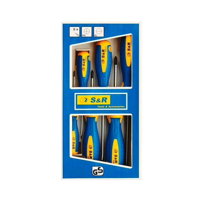 Cumpara  Seturi de șurubelnițe electrice și mecanice - Set de surubelnite S&R S2..