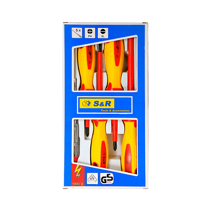 Cumpara  Seturi de șurubelnițe electrice și mecanice - Set de surubelnite S&R S2..
