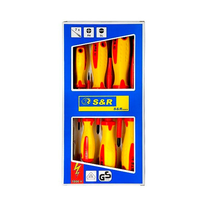 Cumpara  Seturi de șurubelnițe electrice și mecanice - Set de surubelnite S&R S2..