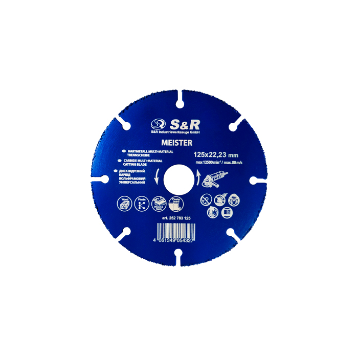 Disc din carbură de tungsten S&R..