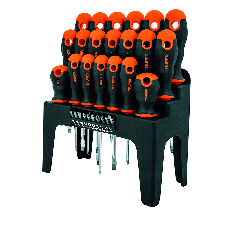 Cumpara  Seturi de șurubelnițe electrice și mecanice - Set de surubelnite Truper SET-30X 14195..