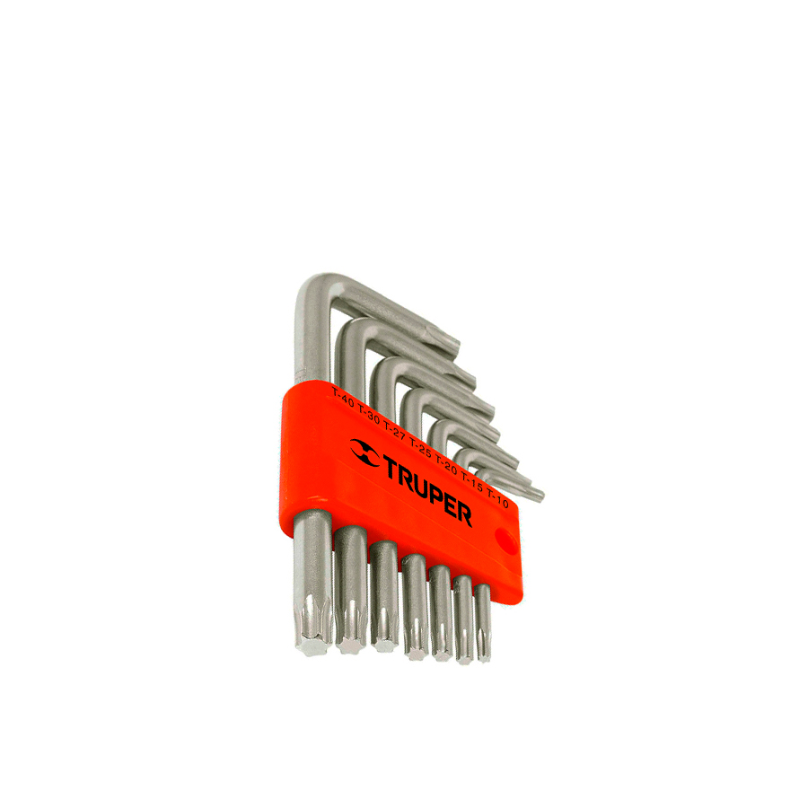 Set de chei cu profil TX Truper TORX-7C 15552..