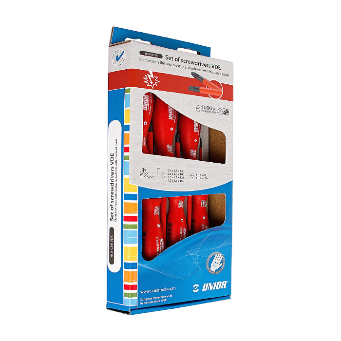 Cumpara  Seturi de șurubelnițe electrice și mecanice - Set de surubelnite dielectrice 1000 V UNIOR 6..