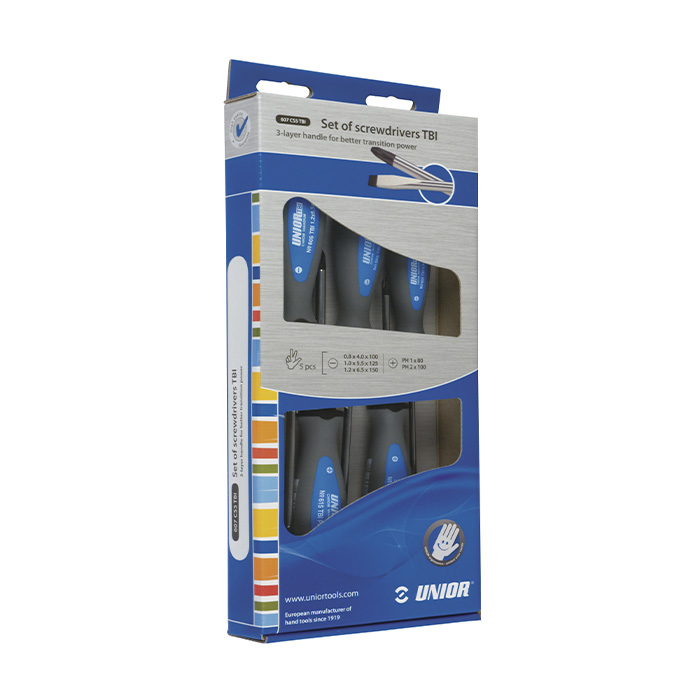 Set de surubelnite UNIOR 607CS5TBI
