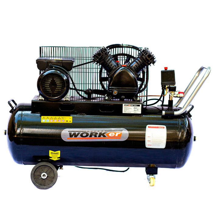 Cumpara  Compresoare cu piston - Сompresor aer cu piston WORKER MVE 100 L..