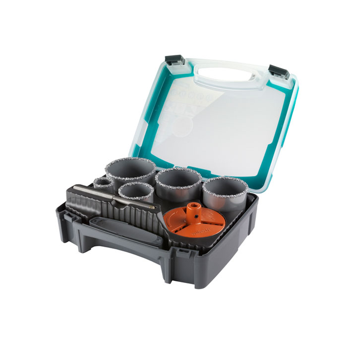 Set coroane de găurit interschimbabile Wolfcraft