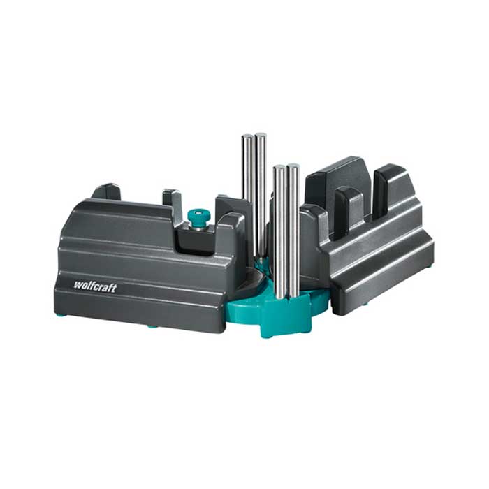 Echer reglabil cu dispozitiv de ghidaj pentru tăiere Wolfcraft