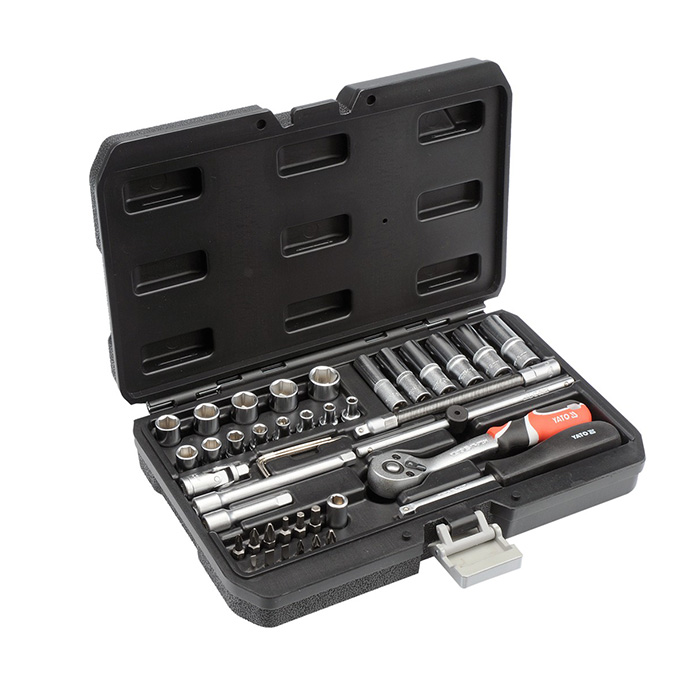Cumpara  Seturi de capete tubulare si accesorii - Set de capete tubulare si accesorii YATO YT-1..