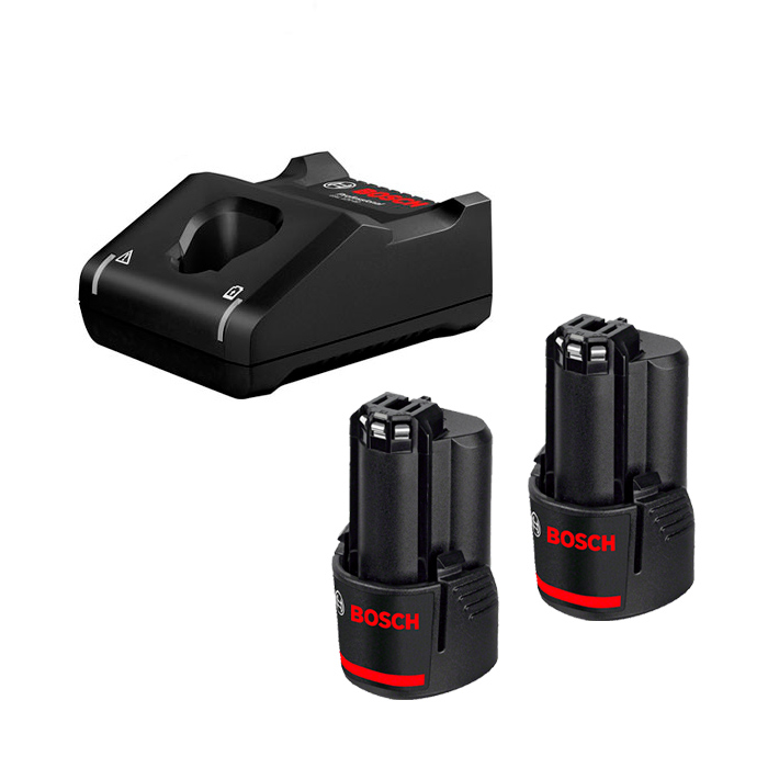 Set acumulatori Bosch GAL 12V-40+2*GBA 3.0Ah