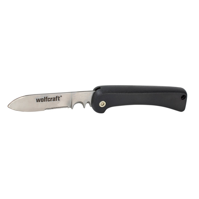 Cutit de taiat si dezizolat cabluri Wolfcraft 