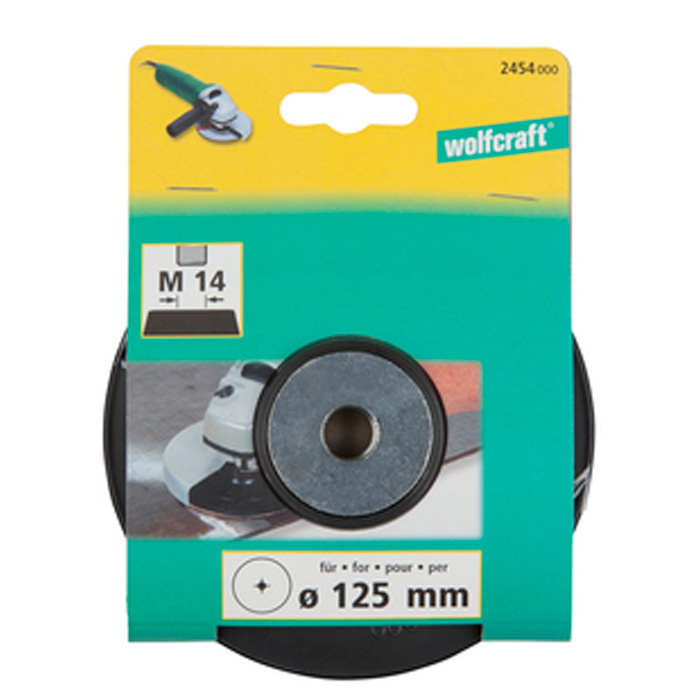 Platan de slefuire Ø 125 mm Wolfcraft