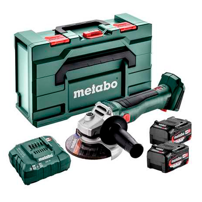 Polizor unghiular pe accumulator Metabo W 18 L BL 9-125