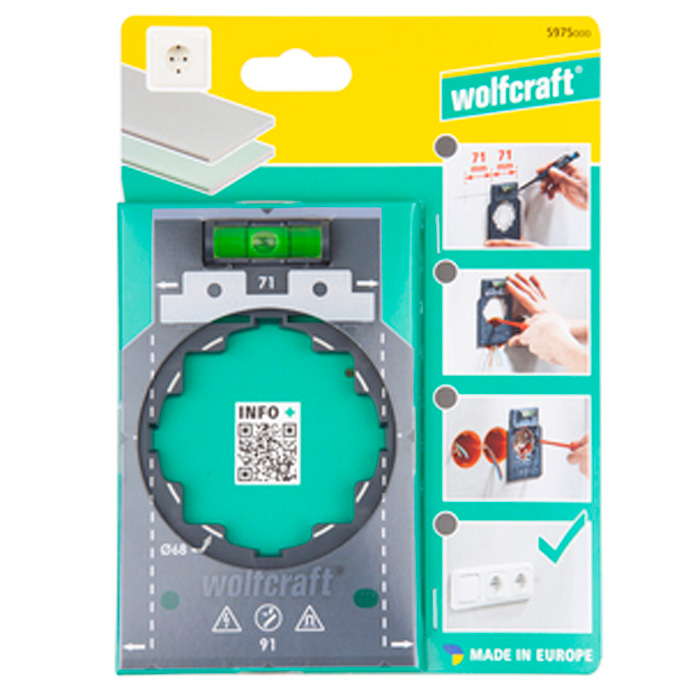 sabloane de marcaj si aliniere Wolfcraft 