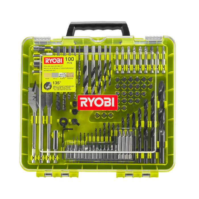 Set de biti si burghie Ryobi RAKDD100