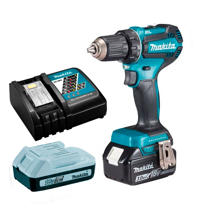Mașină de găurit și înșurubat Makita DDF485FYX3