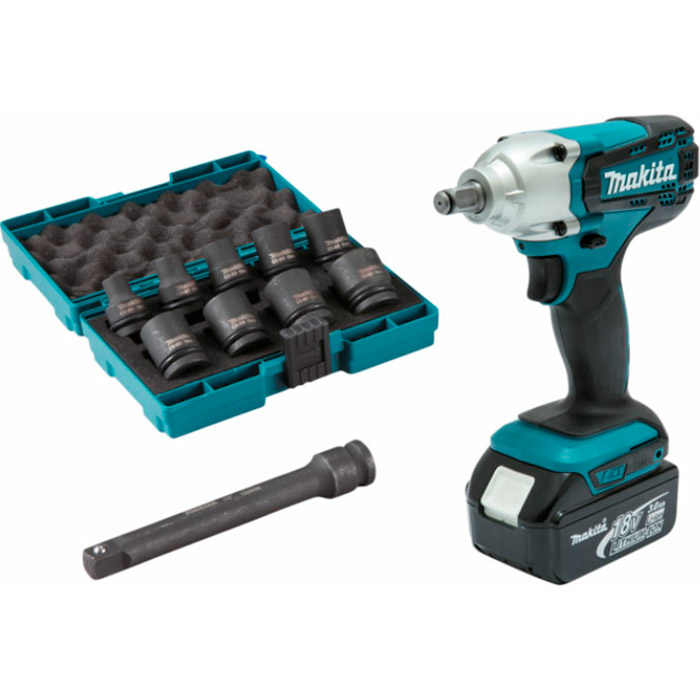 Mașină de inșurubat cu impact Makita DTW190JX3