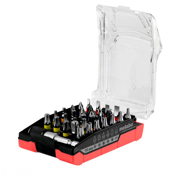 Set biți pentru mașini de înșurubat METABO BIT BOX 32
