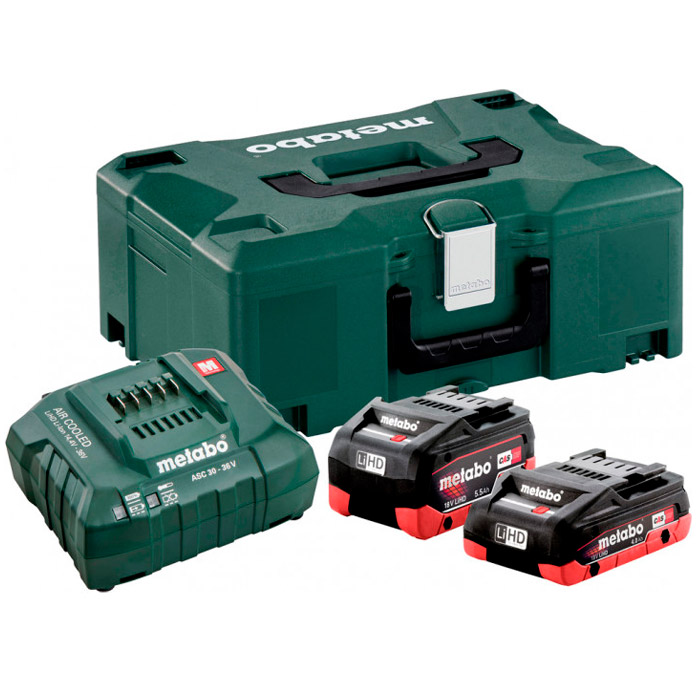 Set acumulatori Metabo LiHD