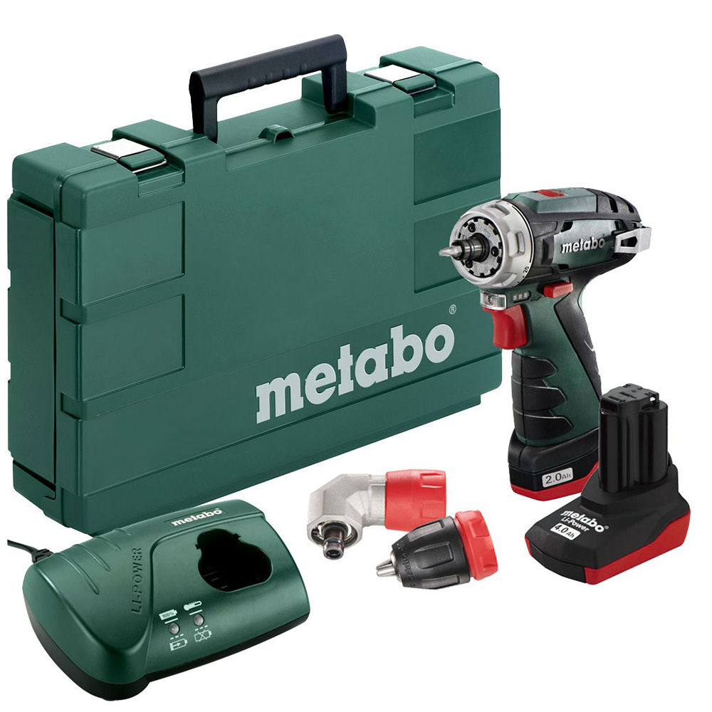 Аккумуляторный шуруповерт Metabo PowerMaxx BS Quick Pro 