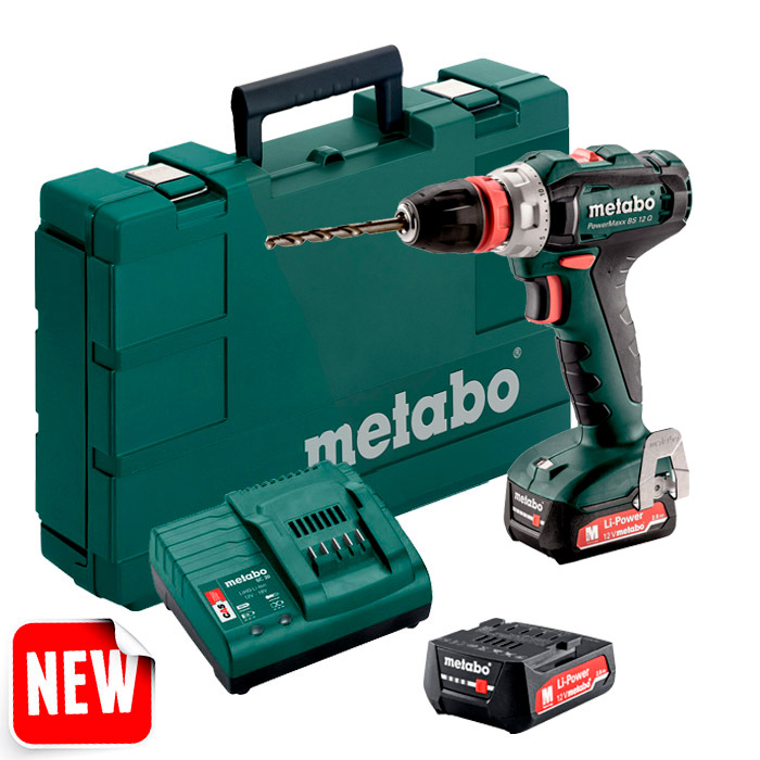 Аккумуляторный шуруповерт Metabo PowerMaxx BS12Q