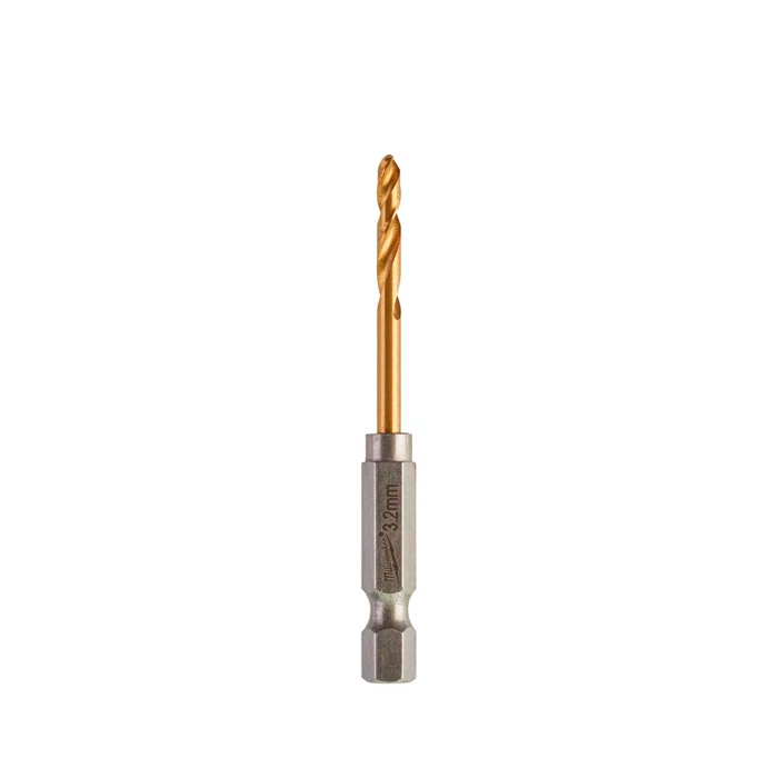 Cumpara  Burghie pentru metal HEX - Burghiu MILWAUKEE HSS-G TiN Red Hex 3.2mm..
