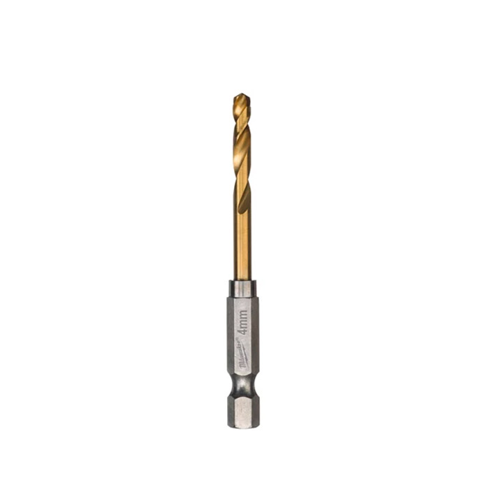 Cumpara  Burghie pentru metal HEX - Burghiu MILWAUKEE HSS-G TiN Red Hex 4mm..