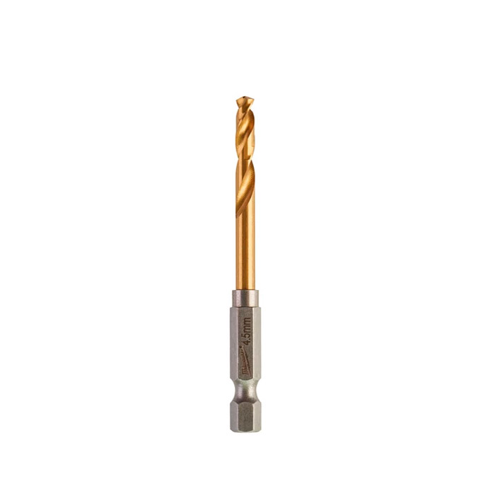 Cumpara  Burghie pentru metal HEX - Burghiu MILWAUKEE HSS-G TiN Red Hex 4.5mm..