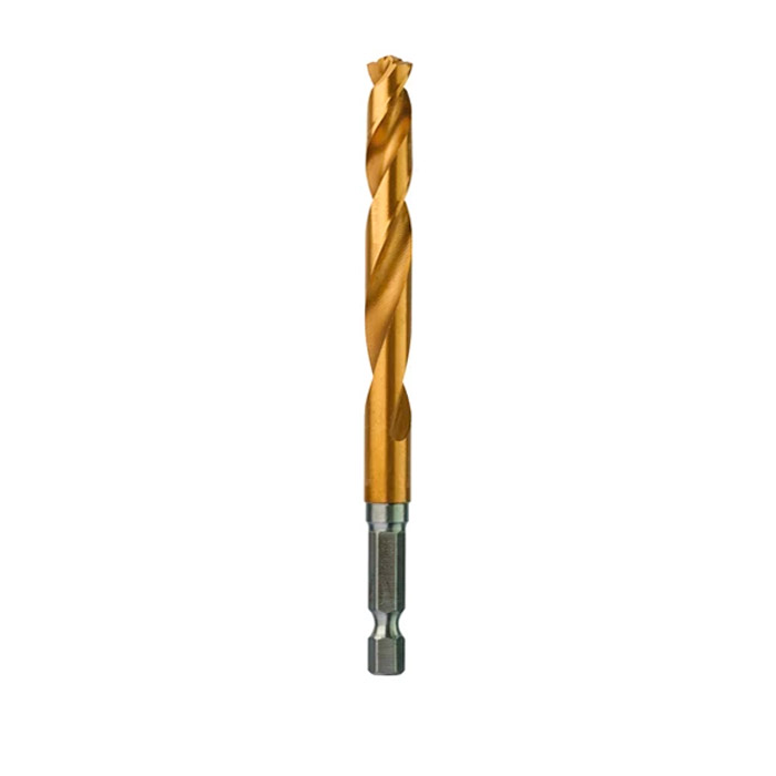 Cumpara  Burghie pentru metal HEX - Burghiu MILWAUKEE HSS-G TiN Red Hex 9mm..