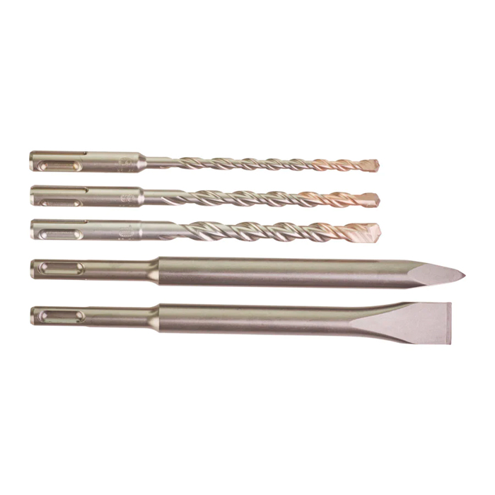 Set de dălți și burghie SDS-Plus 5 buc. Milwaukee