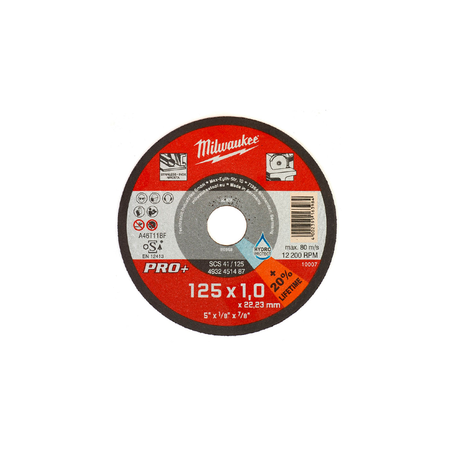 Cumpara  Discuri abrazive - Disc abraziv MILWAUKEE 4932451487 - 125*1.0 p..