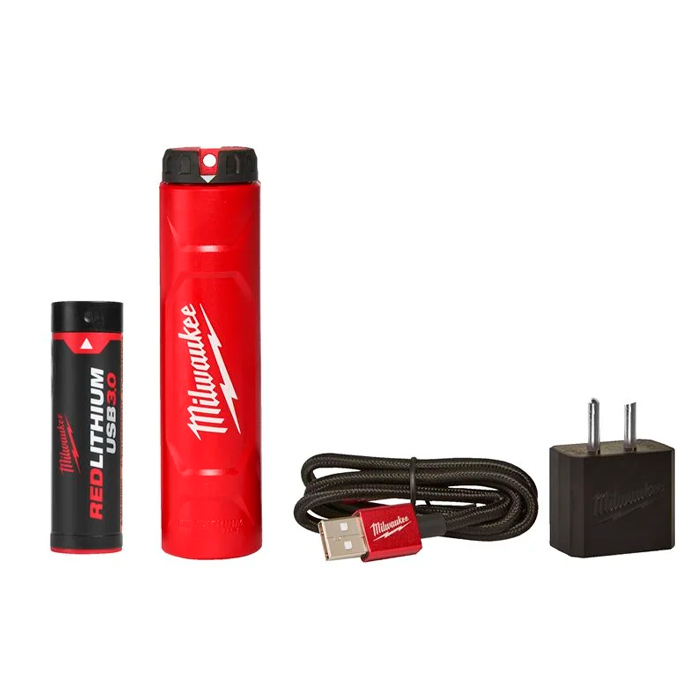 Cumpara  Accumulatoare și incarcatoare - Set acumulator și încărcător USB Milwaukee L4..