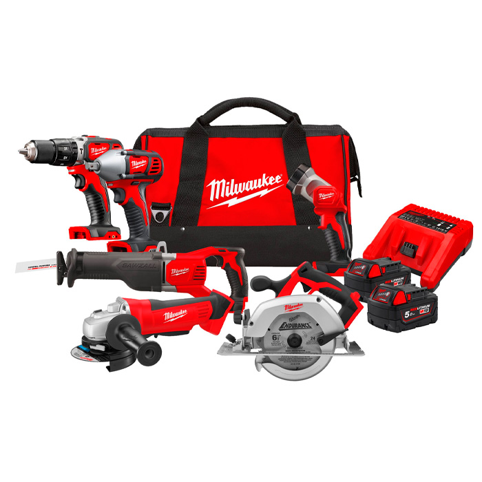 Cumpara  Seturi de unelte cu baterii - Set instrumente cu acumulatori Milwaukee M18 ..