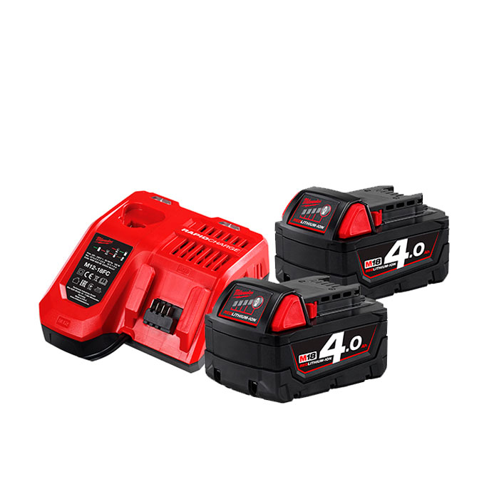 Set acumulatori Milwaukee M18 NRG-402