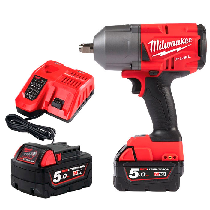 Аккумуляторный гайковерт Milwaukee M18 FHIWP12-502X FUEL